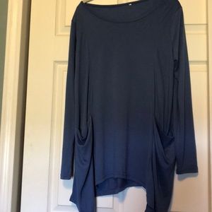 Blue Tunic with pockets